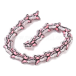 Transparent Glass Enamel Beads&nbsp;LAMP-C023-03B