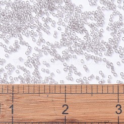 MIYUKIデリカビーズ  シリンダー  日本製シードビーズ  11/0  （db1416)透明ライトトープ  1.3x1.6mm  穴：0.8mm  約10000個/袋  50 G /袋&nbsp;SEED-X0054-DB1416