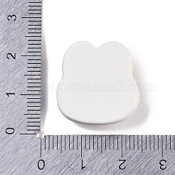 樹脂カボション  クリスマステーマ  兎  20.5x20.5x8mm&nbsp;RESI-H162-08G