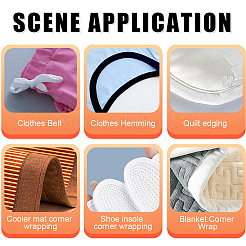 10mのコットンリボン  ツイルテープリボン  ダブルヘリンボーンリボン  カーペットの装飾用  フラット  トウモロコシの穂の黄色  2インチ（50mm）  約9.62ヤード（8.8m）/セット&nbsp;OCOR-XCP0003-15