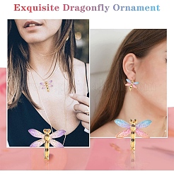 18Pcs 6 Colors Gradient Color Transparent Resin Pendants&nbsp;RESI-YW0004-10
