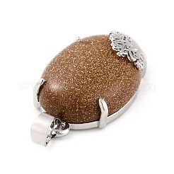Synthetic Goldstone Pendants&nbsp;G-C235-03K-RS