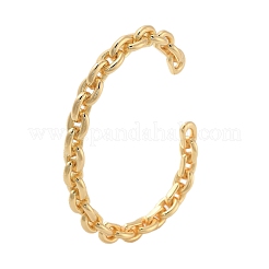 Brass Cuff Bangles&nbsp;BJEW-F482-07G
