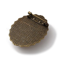 Retro Style Alloy Lapel Pins for Backpack Clothes&nbsp;JEWB-B034-01AB-02
