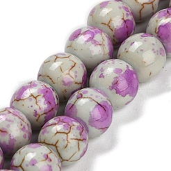 Synthetic Turquoise Beads Strands&nbsp;TURQ-F019-03D