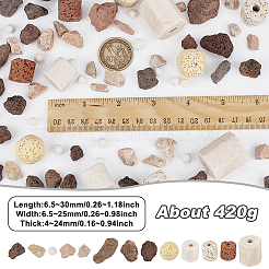 Aquarium Filter Mixed Ceramic Balls Ceramic Rings Volcanic Rock for Water Quality Improve&nbsp;AJEW-WH0248-744