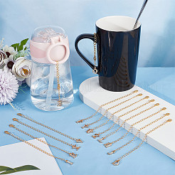 Letter A~Z Alloy Rhinestone Pendant Decorations&nbsp;HJEW-AB00369