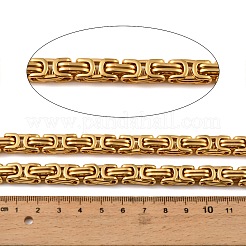 201 Stainless Steel Byzantine Chains&nbsp;SA-E001-14G-03