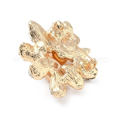 Alloy Rhinestone Lapel Pin Brooches&nbsp;JEWB-F047-03G