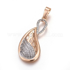 Brass Micro Pave Cubic Zirconia Jewelry Sets&nbsp;SJEW-F189-03KCG