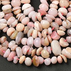 Natural Pink Opal Beads Strands&nbsp;G-L505-25