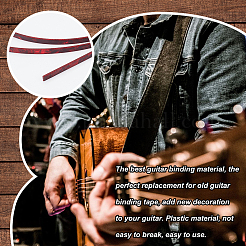 Imitation Shell Plastic Guitar Binding Purfling Strips&nbsp;AJEW-WH0470-41A
