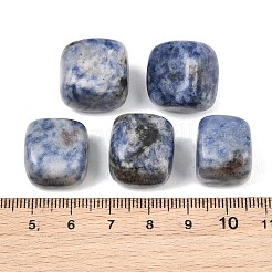 ナチュラルブルースポットジャスパービーズ  タンブルストーン  ナゲット  穴なし/ドリルなし  花瓶フィラーの宝石  15~23x18~28x6~21mm&nbsp;GG-CBAD0F6-A25-01