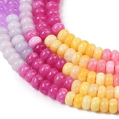 Gradient Color Natural White Jade Beads Strands&nbsp;X-G-NH0006-A09-01