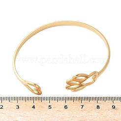 304 Stainless Steel Cuff Bangles for Women&nbsp;BJEW-U032-02G
