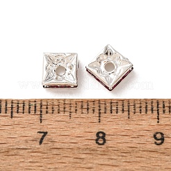 Brass Rhinestone Spacer Beads&nbsp;RSB6mmC07