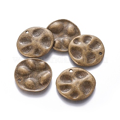 Tibetan Style Alloy Pendants&nbsp;TIBEP-Q002-18AB-NR