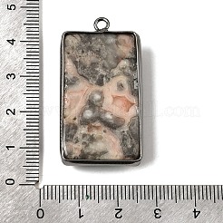 Natural Crazy Agate Pendants&nbsp;G-P614-01EB-01