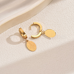Elegant and Versatile 201 Stainless Steel Hoop Earrings&nbsp;FA2332-2