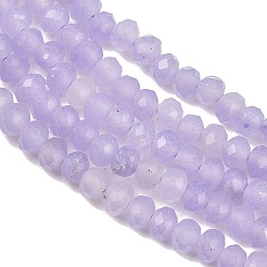 Dyed Natural Whie Jade Beads Strands&nbsp;GG-CBAF9EE-A26-3x4mm