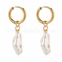 PVD Vacuum Plating 304 Stainless Steel Huggie Hoop Earring&nbsp;EJEW-JE04589