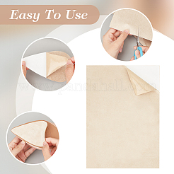 Self-Adhesive Faux Suede Clothing Patches&nbsp;PATC-WH0005-37B