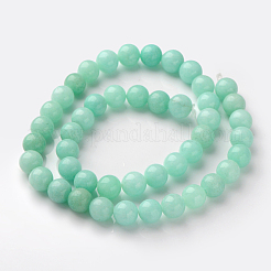 Natural & Dyed White Jade Beads Strands&nbsp;GSR055