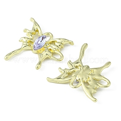 Rack Plating Alloy Connector Charms&nbsp;FIND-YW0001-93A