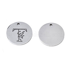 Non-Tarnish 304 Stainless Steel Charms&nbsp;STAS-T059-26P-T