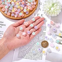 210Pcs 6 Colors Transparent Acrylic Beads&nbsp;TACR-SZ0001-18