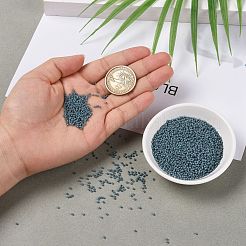 トーホー 15/0ラウンドビーズ  日本製シードビーズ  （2605f）半艶出しブルーターコイズ  1.5mm  穴：0.7mm  約15000個/50g&nbsp;SEED-XTR15-2605F
