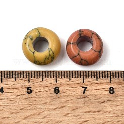 Synthetic Gemstone European Beads&nbsp;X-SPDL-R001-01