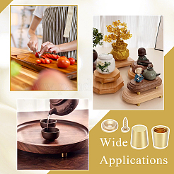 8Pcs Brass Furniture Pads&nbsp;KK-NB0004-14