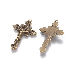 Tibetan Style Alloy Pendants&nbsp;TIBEP-3035-AB-NR