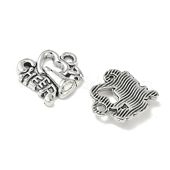 Cheerleader Megaphone Tibetan Style Alloy Pendants&nbsp;TIBEP-NH0001-01B-AS