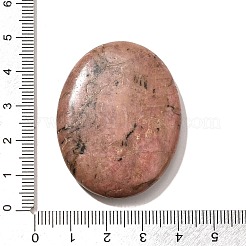 Natural Rhodonite Oval Worry Stones&nbsp;G-I359-10