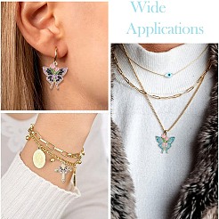 30Pcs 6 Styles Alloy Pendants&nbsp;ENAM-CJ0005-31
