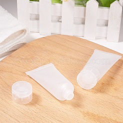 20ml Matte PE Plastic Refillable Flip Top Cap Bottles&nbsp;X1-MRMJ-WH0024-01A