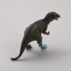 樹脂ディスプレイ装飾  インテリアオーナメントパーツ  恐竜  ダークオリーブグリーン  145x37x85mm&nbsp;AJEW-WH0270-286C