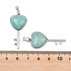 Natural Amazonite Pendants&nbsp;G-A315-04D-P