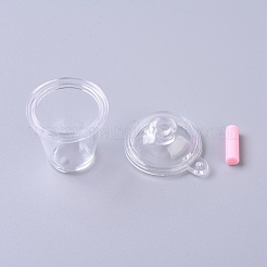 Transparent Plastic Big Pendants&nbsp;KY-WH0018-06