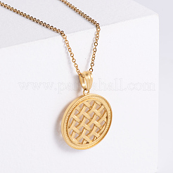 Vintage Punk Bohemian Stainless Steel Chinese Knot Pendant Necklaces for Women Men&nbsp;VU1484