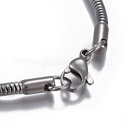 Tarnish Resistant 304 Stainless Steel Bracelet Making&nbsp;LS-MAK-P012-01P