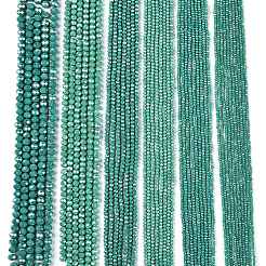 Electroplate Glass Beads Strands&nbsp;LS-EGLA-A044-P8mm-B31