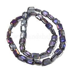 Electroplated Glass Beads&nbsp;EGLA-H002-A-15