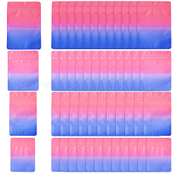 ペット用ジッパーバッグ 100種類 4個  長方形  グラデーションカラー  サクランボ色  99~150x70~105x0.1mm  25個/スタイル&nbsp;OPP-TA0001-19C