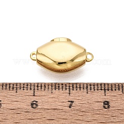 Brass Box Clasps&nbsp;KK-Q074-13G-01