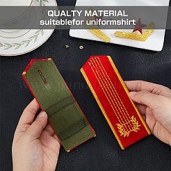 2 Pairs Cloth Fiber Epaulettes&nbsp;AJEW-FH0005-78