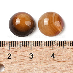 Natural Red Banded Agate Cabochons&nbsp;G-B082-07C-01