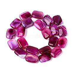 Natural Agate Beads Strands&nbsp;G-N356-03A-15
